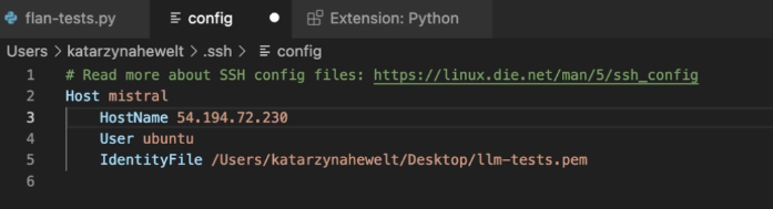 Connecting to the Instance