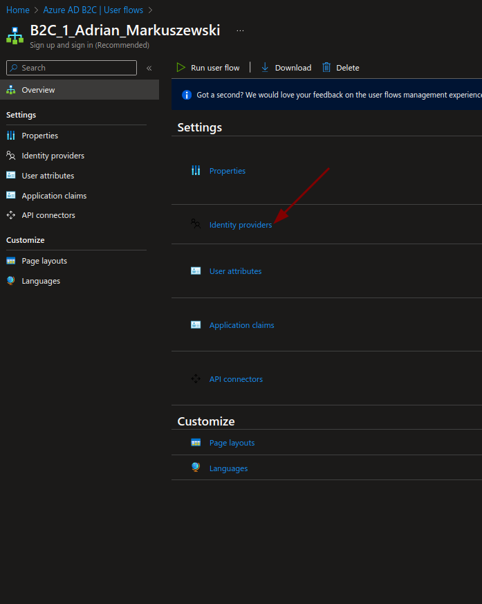 Identity providers - next step