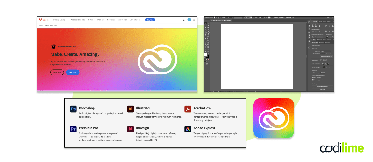 UX design system Adobe CC